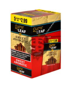 Game Leaf Cigarillos 5 for $2.99 Sweet Aromatic 8 pack of 5