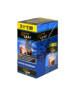 Game Leaf Cigarillos 5 for $2.99 White Russian 8 pack of 5