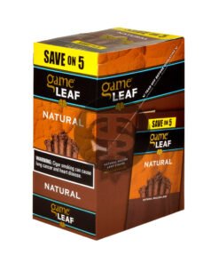 Game Leaf Cigarillos Save on 5 Natural 8 pack of 5