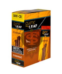 Game Leaf Cognac Cigarillos 15 Pouches of 2