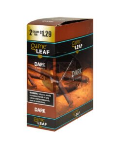 Game Leaf Dark Cigarillos 2 for $1.29 Cents 15 Pouches of 2