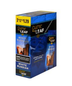 Game Leaf White Russian 1.29 Cigarillos 15 Pouches of 2