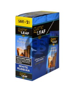 Game Leaf White Russian Cigarillos 15 Pouches of 2