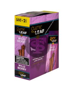 Game Leaf Wild Berry Cigarillos 15 Pouches of 2