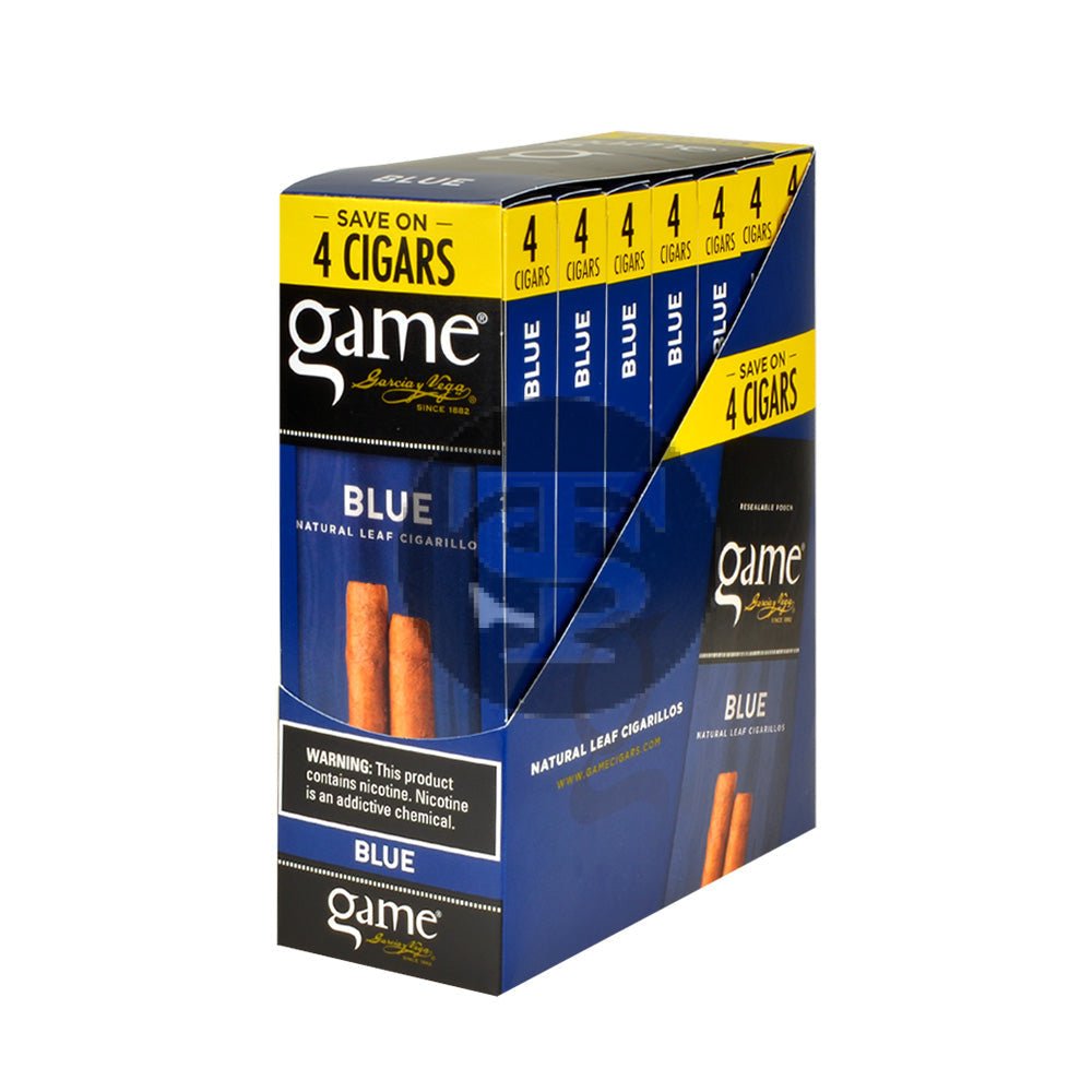 Game Vega Blue Cigarillos – 7 Packs of 4 1 Game Vega Blue Cigarillos – 7 Packs of 4