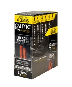 Game Vega Cigarillos 7 Packs of 4 Black Sweets