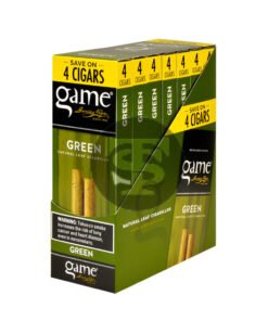 Game Vega Cigarillos 7 Packs of 4 Green
