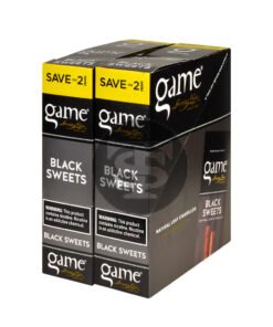Game Vega Cigarillos Black Sweets Foil 30 Pouches of 2