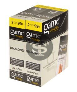 Game Vega Cigarillos Diamond Foil 2 for 99 Cents 30 Pouches of 2