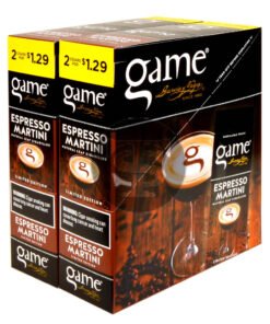 Game Vega Cigarillos Espresso Martini Foil 2 for $1.29 30 Pouches of 2