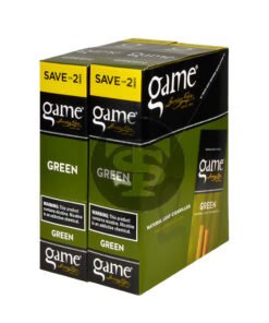 Game Vega Cigarillos Green Foil 30 Pouches of 2