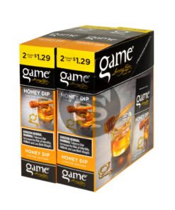 Game Vega Cigarillos Honey Dip Foil 2 for $1.29 30 Pouches of 2