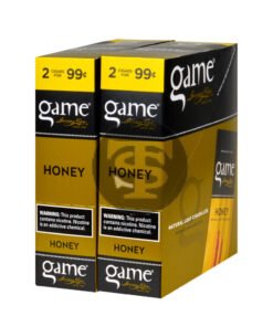 Game Vega Cigarillos Honey (Gold) Foil 2 for 99 Cents 30 Pouches of 2