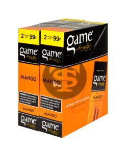 Game Vega Cigarillos Mango Foil 2 for 99 Cents 30 Pouches of 2