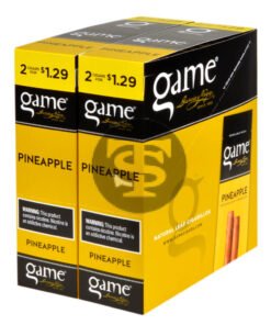 Game Vega Cigarillos Pineapple Foil 2 for $1.29 30 Pouches of 2