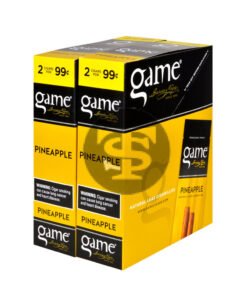 Game Vega Cigarillos Pineapple Foil 2 for 99 Cents 30 Pouches of 2