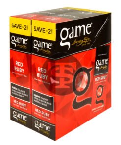 Game Vega Cigarillos Red Ruby Foil 30 Pouches of 2