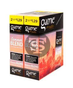 Game Vega Cigarillos Summer Blend Foil 2 for $1.29 30 Pouches of 2