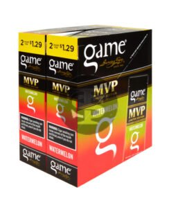 Game Vega Cigarillos Watermelon Foil 2 for $1.29 30 Pouches of 2