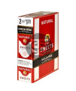 Garcia Y Vega Foil Fresh Cigarillos 1.29 Sweet 15 Pouches of 2