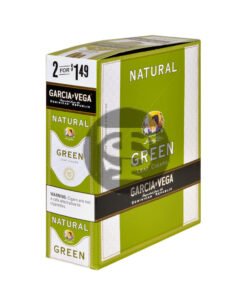 Garcia Y Vega Foil Fresh Cigarillos 1.49 Green 15 Pouches of 2