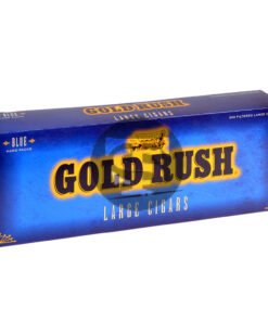 Gold Rush Blue (Light) Filtered Cigars 10 Hard Packs of 20