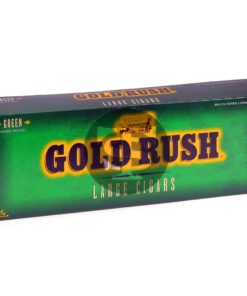 Gold Rush Green (Menthol) Filtered Cigars 10 Hard Packs of 20
