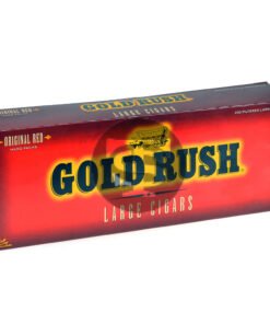 Gold Rush Original Red Filtered Cigars 10 Hard Packs of 20