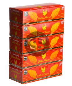 Golden Harvest Filter Tubes 100 mm Full Flavor 5 Cartons of 200