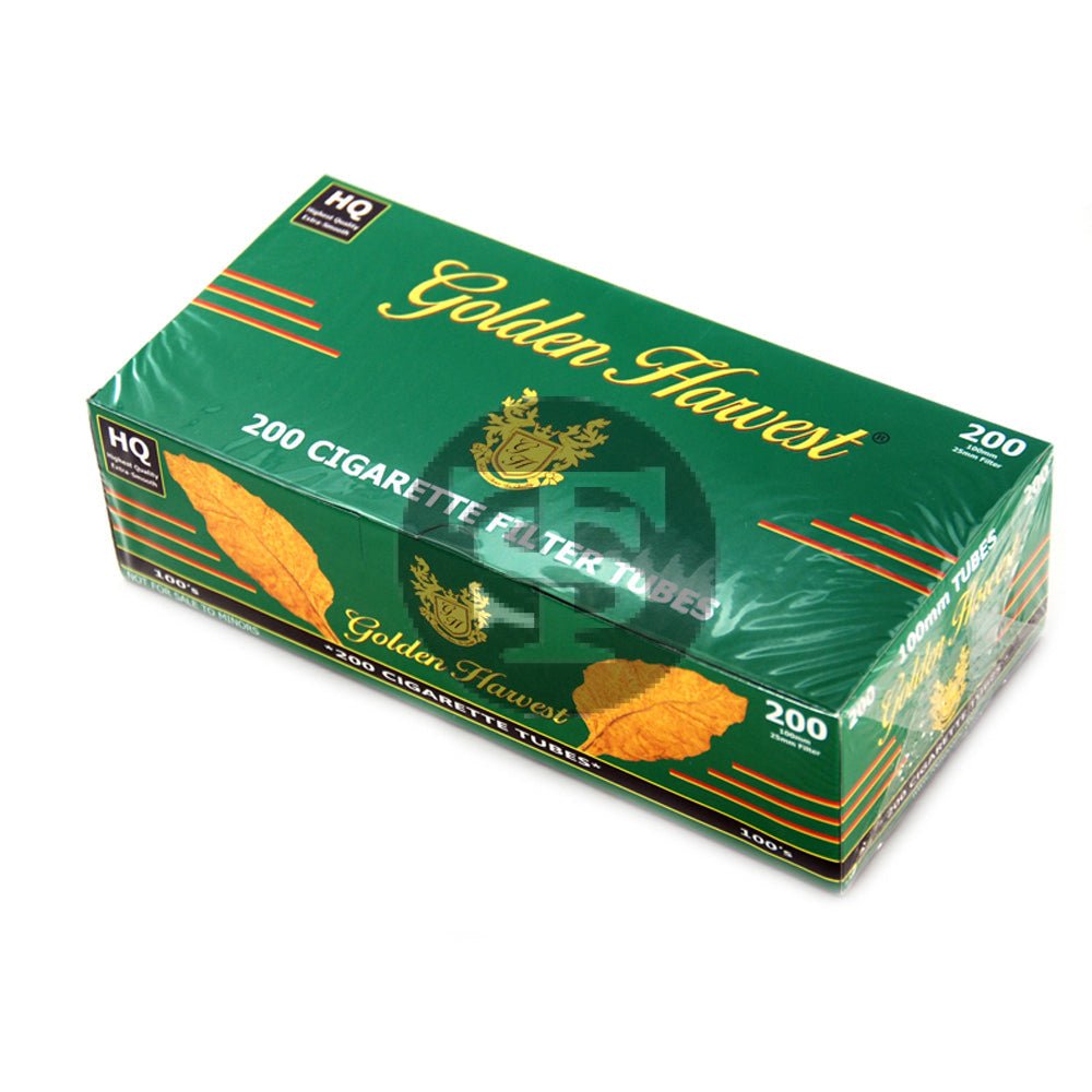 Golden Harvest Filter Tubes 100 mm Menthol 5 Cartons of 200 1 golden harvest filter tubes 100 mm menthol 5 cartons of 200 391