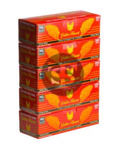 Golden Harvest Filter Tubes King Size Full Flavor 5 Cartons of 200