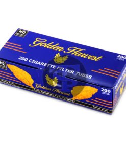 Golden Harvest Filter Tubes King Size Light 5 Cartons of 200