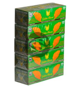 Golden Harvest Filter Tubes King Size Menthol 5 Cartons of 200