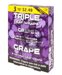 Good Time Triple Leaf Grape Wraps 3x$2.49