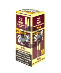 Good Times Black & Smooth Cigars 59 Cents Box of 25 Wine