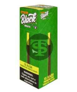 Good Times Black Smooth Ka$h Cigarillos, 15ct