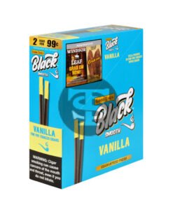 Good Times Black & Smooth Tipped Cigarillos 2/99 Cents 15 Pouches of 2 Vanilla