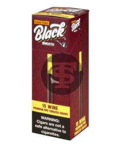 Good Times Black Smooth Wine Cigarillos, 15ct
