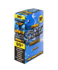 Good Times Blueberry Flat Wraps – 25 Pouches of 2