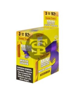 Good Times Cigarillos 3 For 92 Cents 15 Packs of 3 White Grape