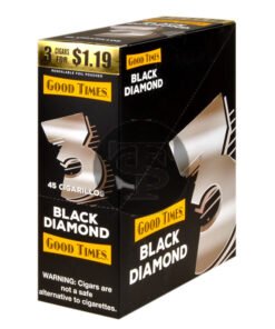 Good Times Cigarillos Black Diamond 45ct, $1.19