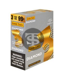 Good Times Cigarillos Diamond 3 for 99 Cents Pre Priced 15 Packs of 3