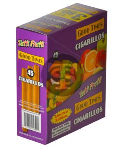 Good Times Cigarillos Tutti Frutti 3 for 99 Cents Pre Priced 15 Packs of 3