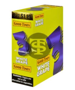 Good Times Cigarillos White Grape 45ct, $1.19