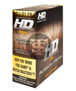 Good Times HD Cigarillos 3 For $1.29 Russian Cream 15 Pouches