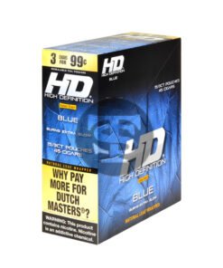 Good Times HD Cigarillos 3 For 99c Blue 15 Pouches