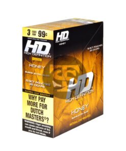 Good Times HD Cigarillos 3 For 99c Honey 15 Pouches