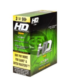 Good Times HD Cigarillos 3 For 99c Kush (Kash) 15 Pouches