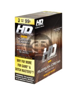 Good Times HD Cigarillos 3 For 99c Russian Cream 15 Pouches