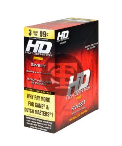 Good Times HD Cigarillos 3 For 99c Sweet (RED) 15 Pouches